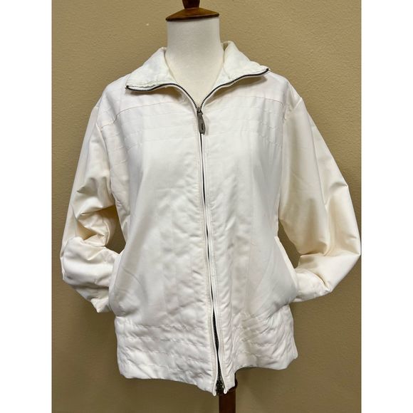 Columbia Tic Tac Shirt Jacket Snow White Size Petite L NWT Lightweight Layering - Picture 5 of 8